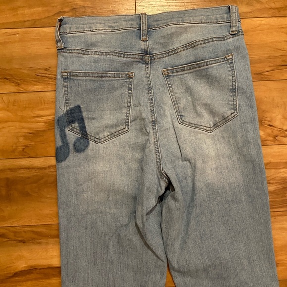 Fashion Nova Music Note Denim Flare Jeans - Picture 5 of 6